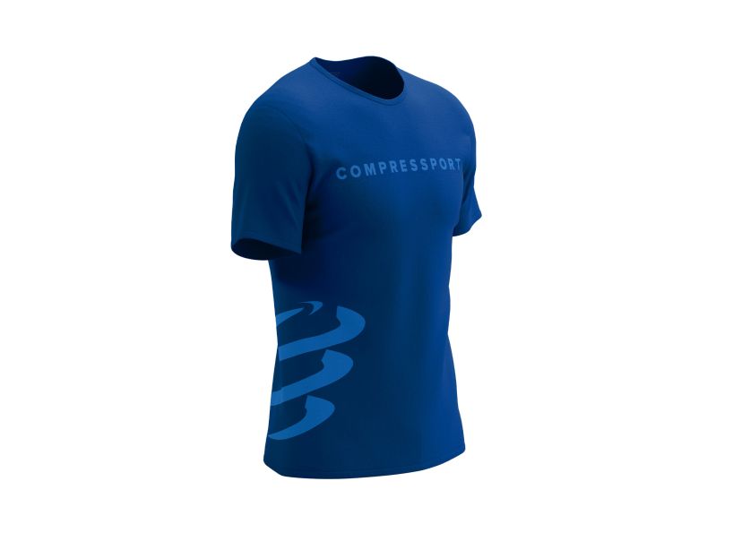LOGO SS TSHIRT M - ESTATE BLUE
